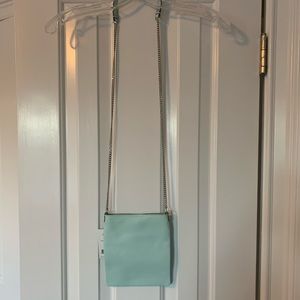 Banana Republic small aqua purse